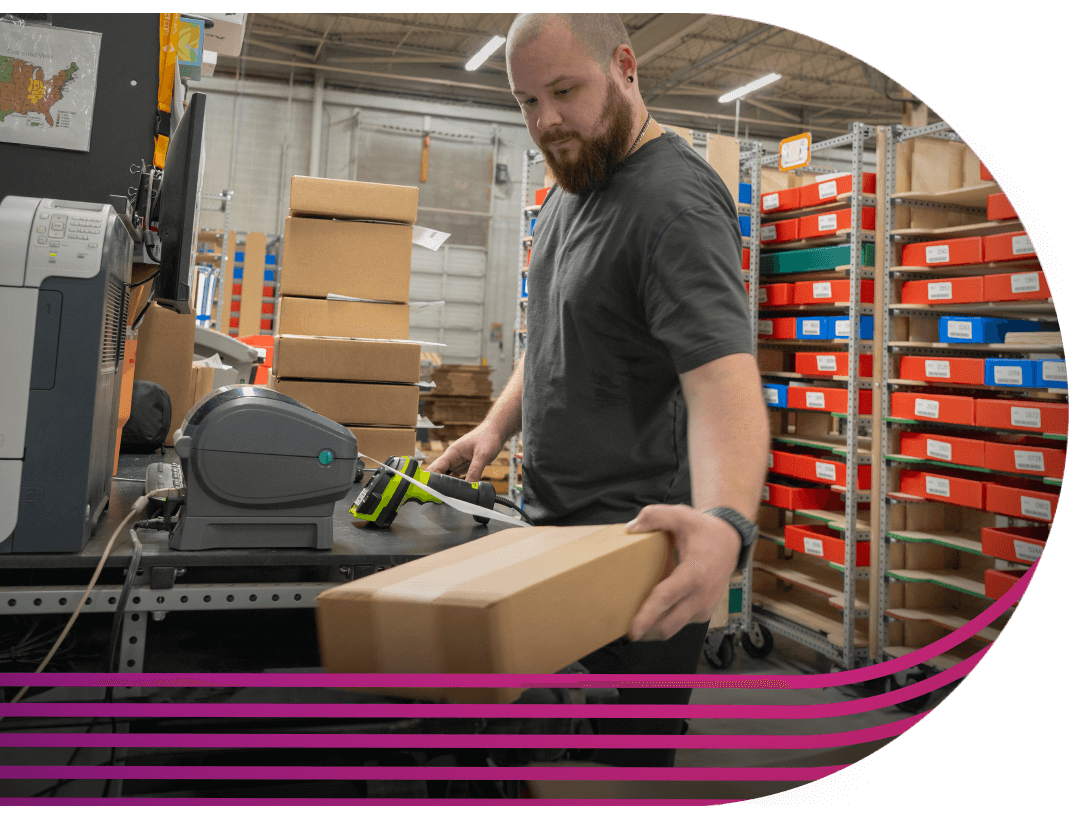 Logistics in progress